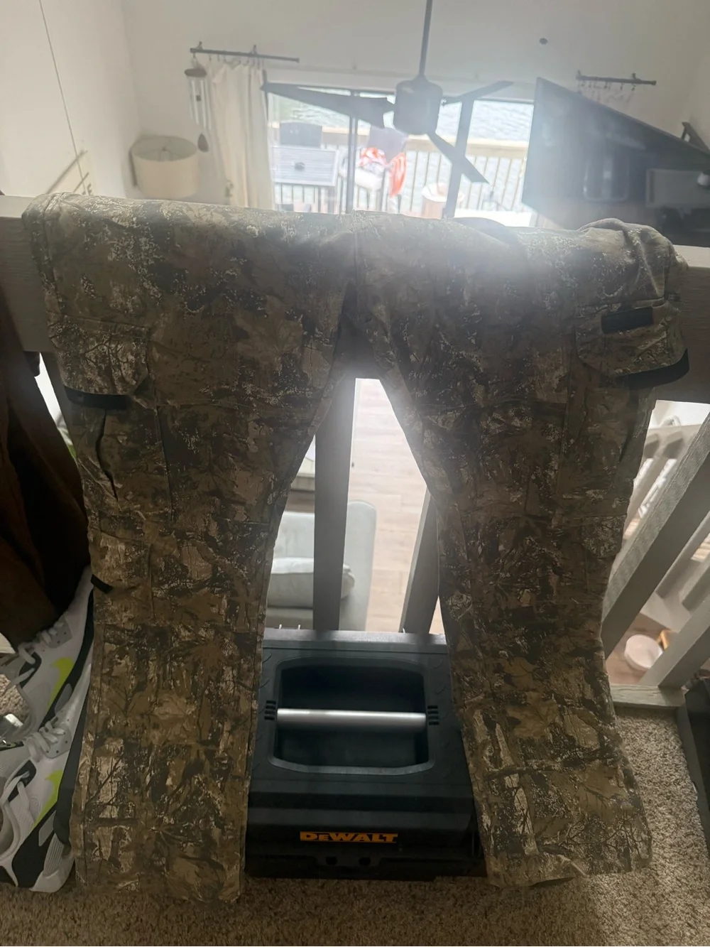 Camouflage Tactical Travel Gear Bag - Gray/Tan
